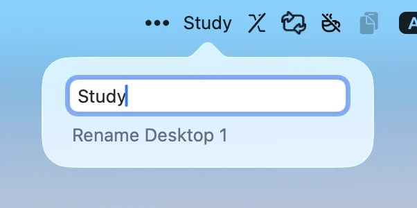 DesktopRenamer 界面截图