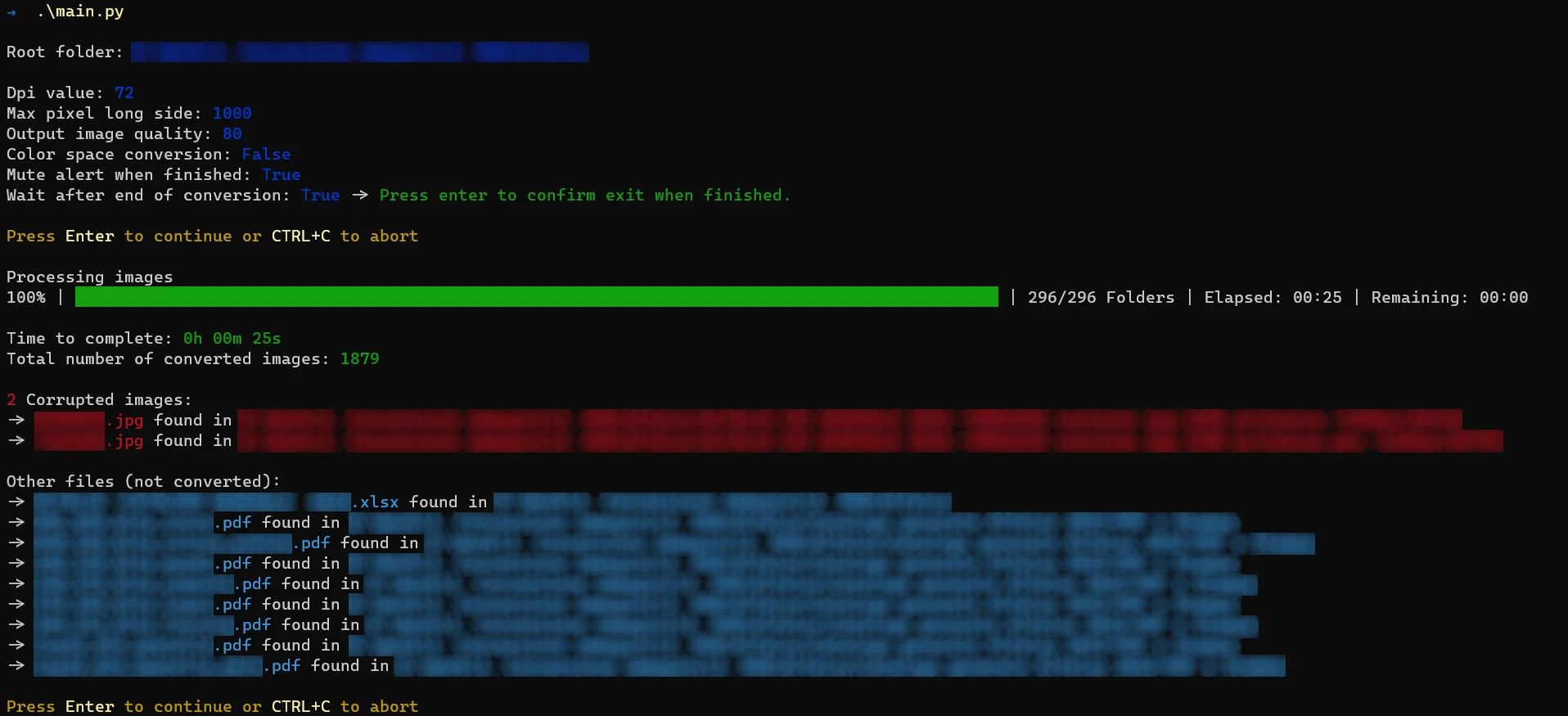 Batch-Image-Converter 主界面