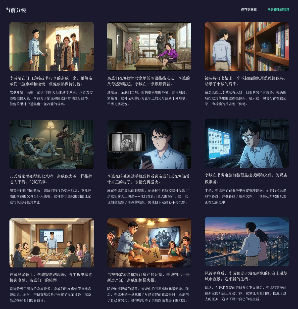 StoryGen-Atelier 主界面