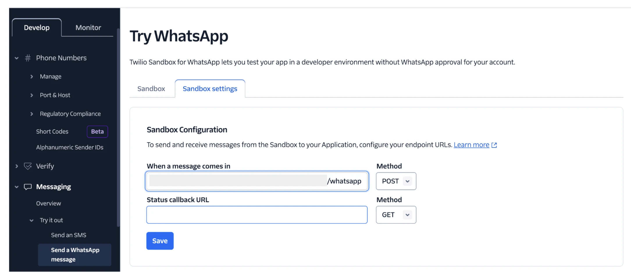 langgraph-whatsapp-agent 界面截图