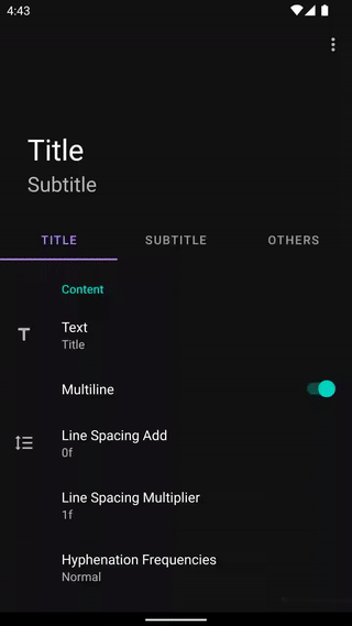 collapsingtoolbarlayout-subtitle 主界面