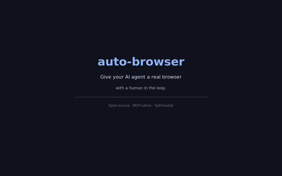 auto-browser 主界面