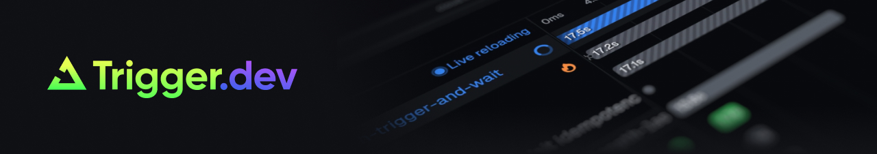 trigger.dev 主界面