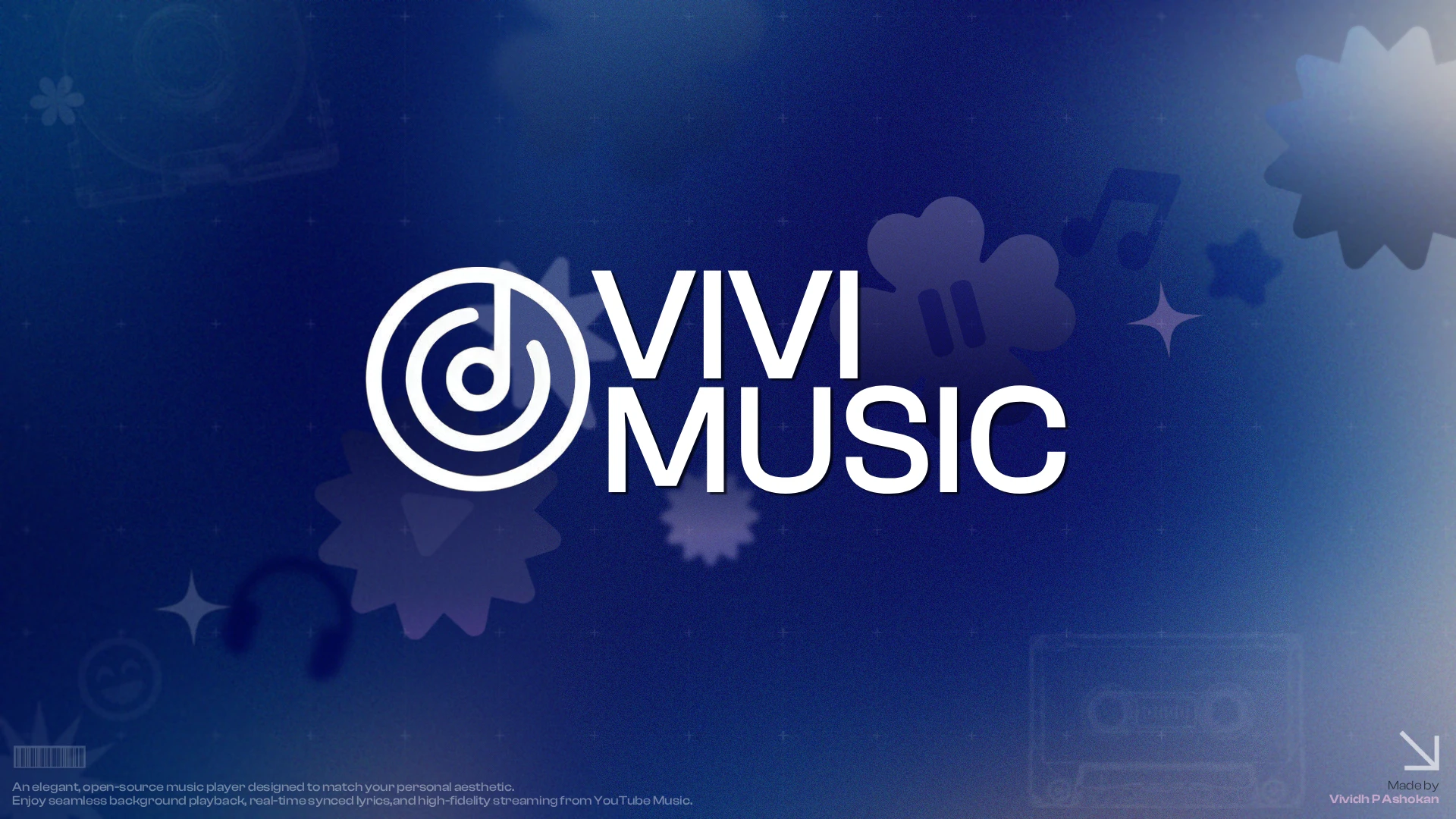 vivi-music 主界面