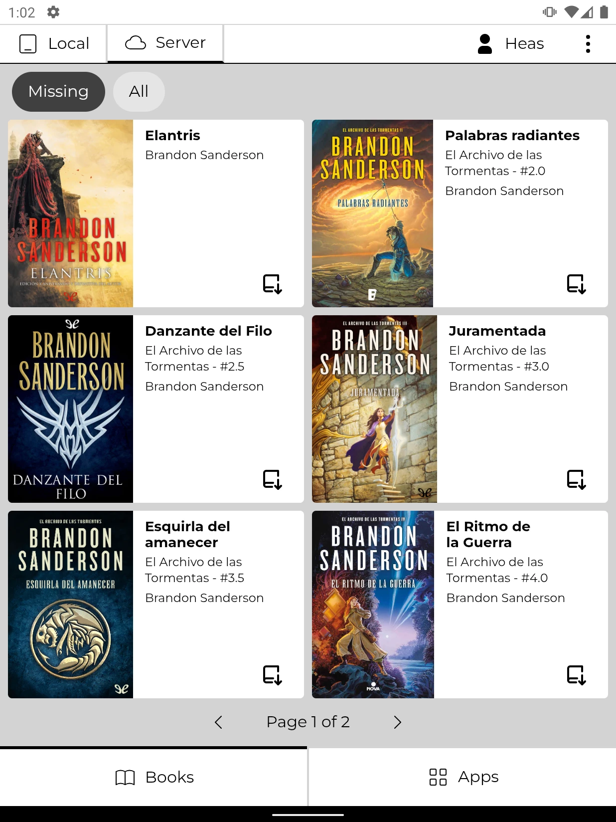BookHeaven.Reader 界面截图