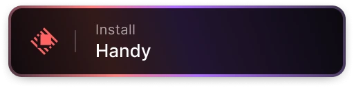 Handy 主界面