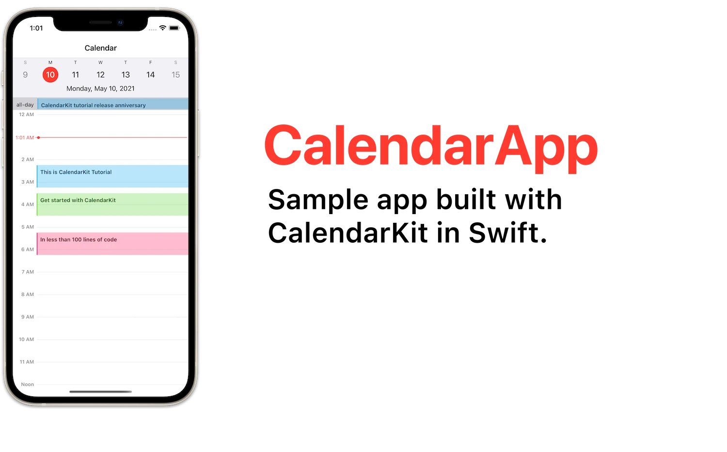 CalendarApp 主界面