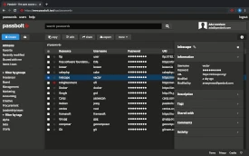 passbolt_browser_extension 主界面