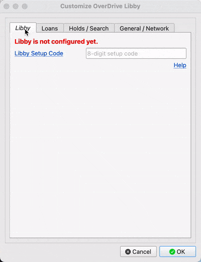 libby-calibre-plugin 界面截图