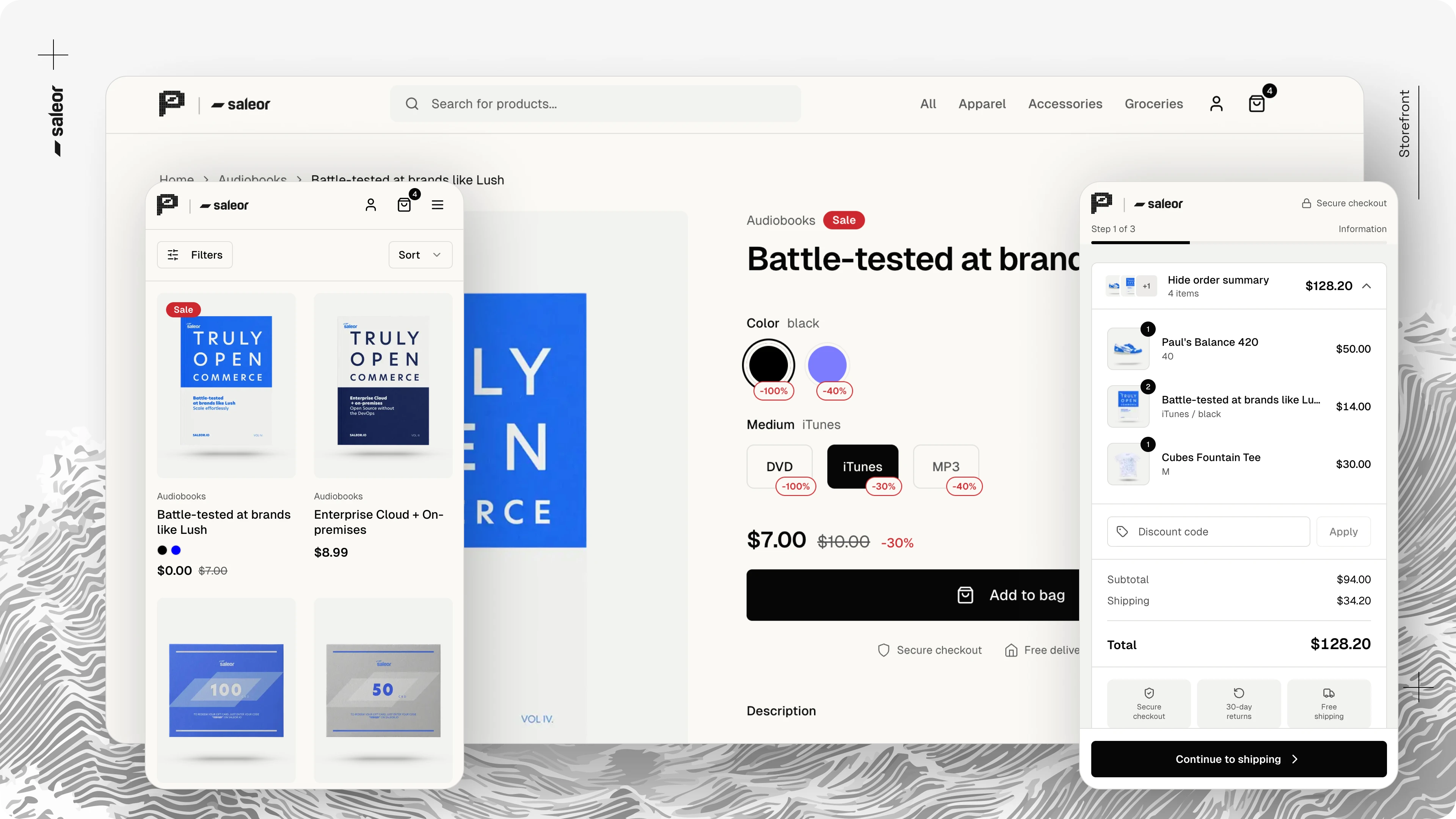 storefront 界面截图