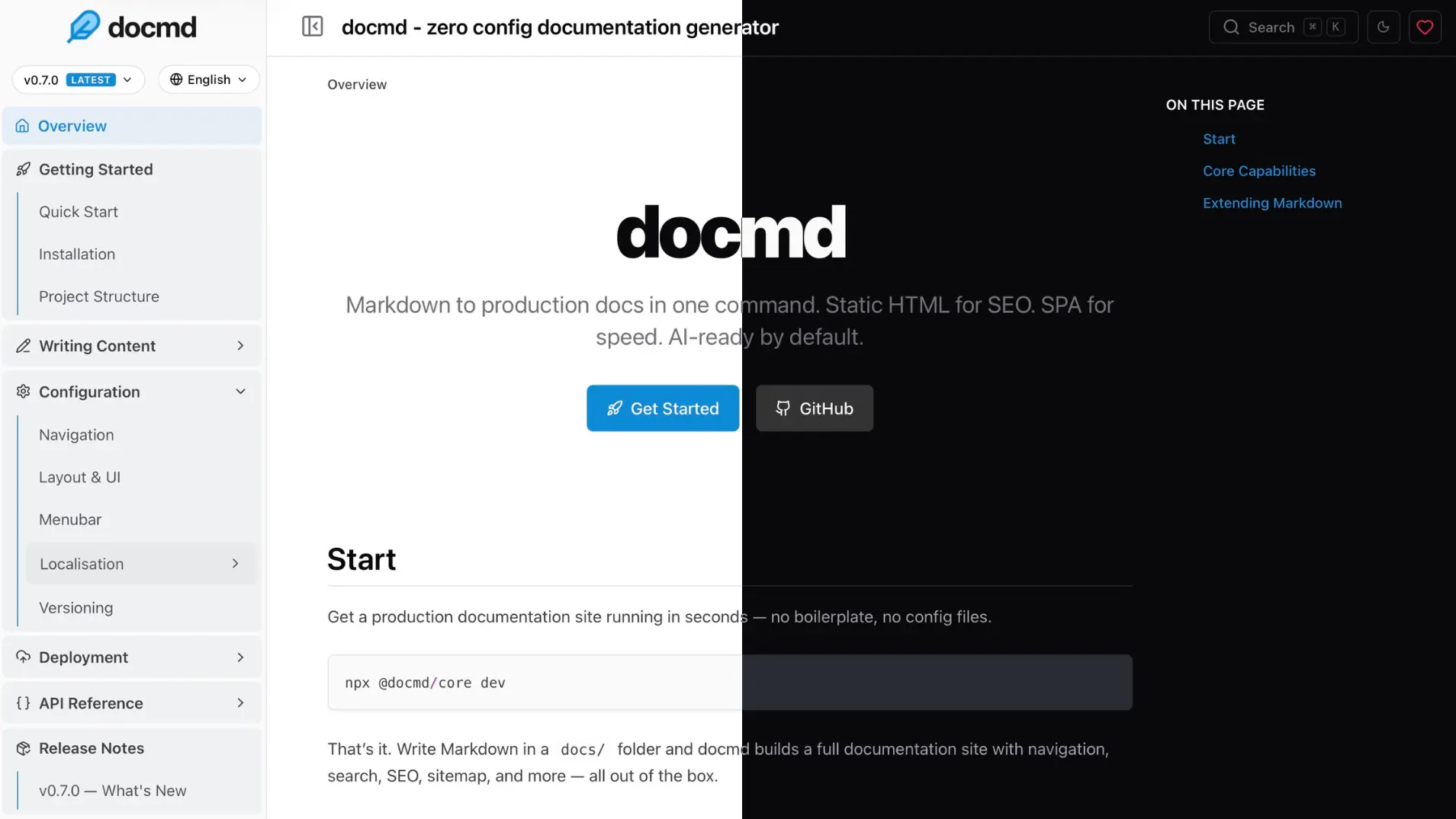 docmd 界面截图
