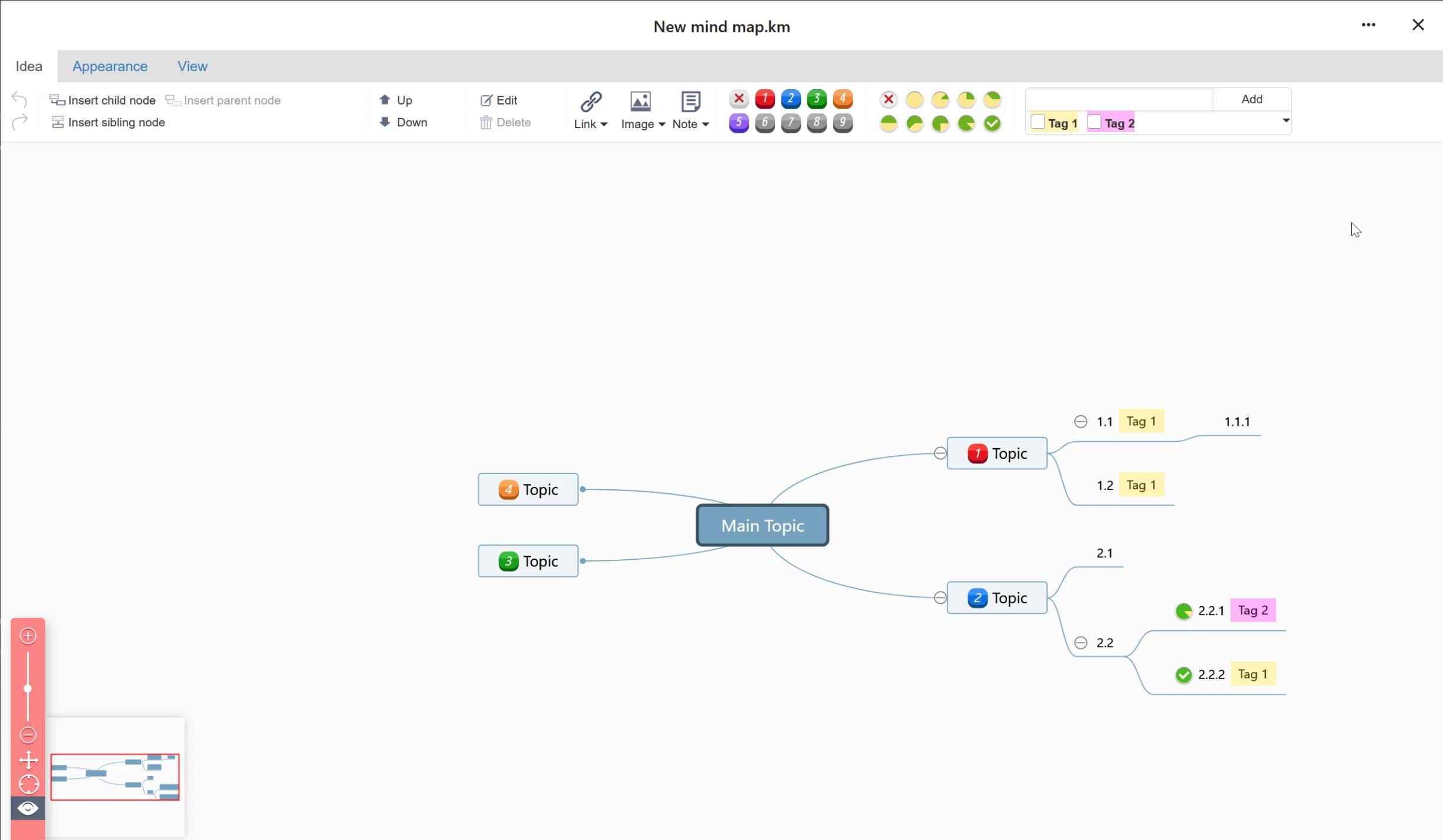 files_mindmap 主界面