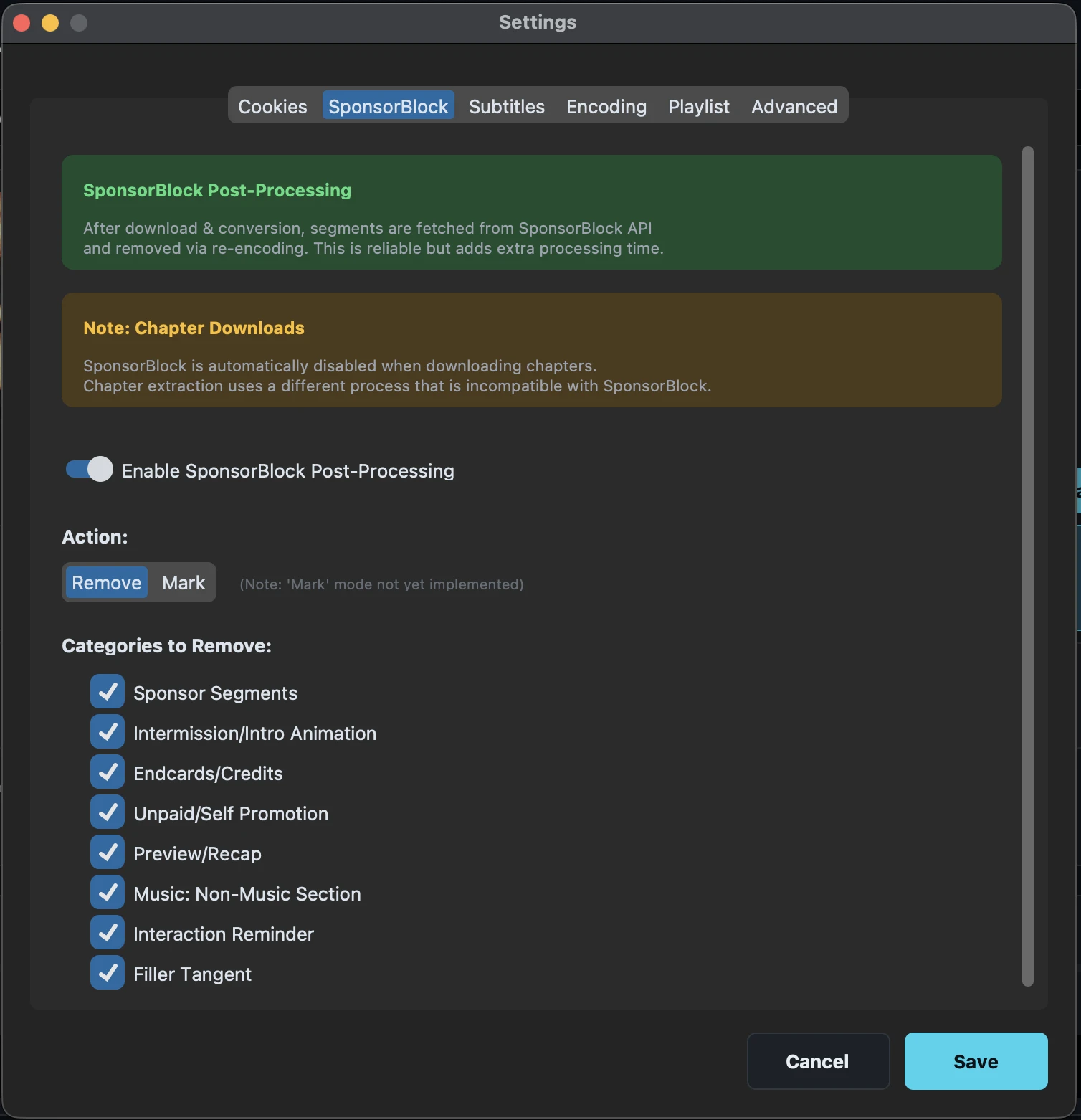 YT-DLP-GUI-for-MacOS 界面截图