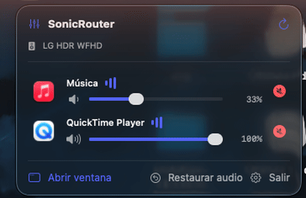 sonicrouter 界面截图