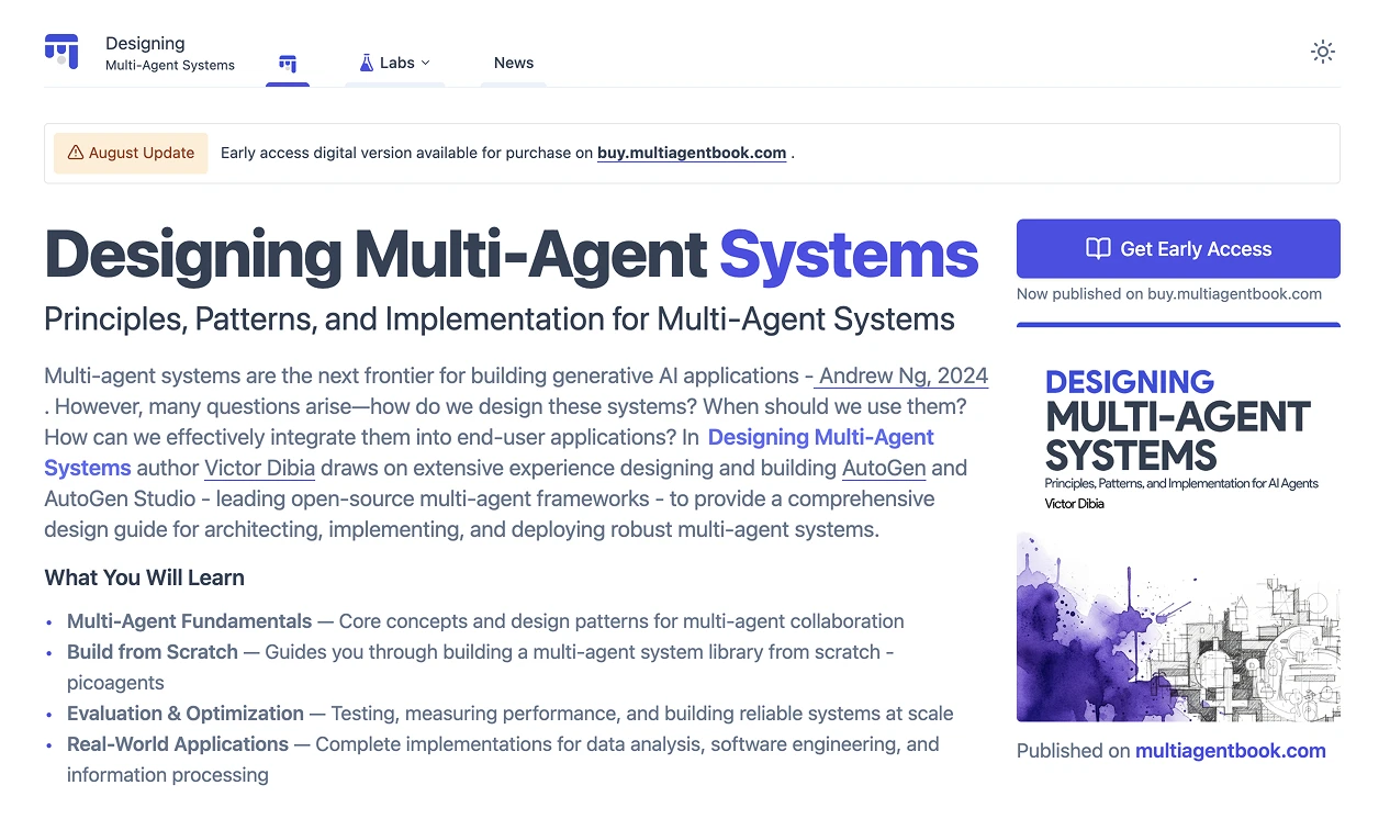 designing-multiagent-systems 主界面