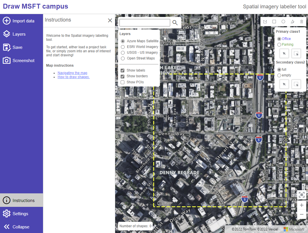 satellite-imagery-labeling-tool 主界面