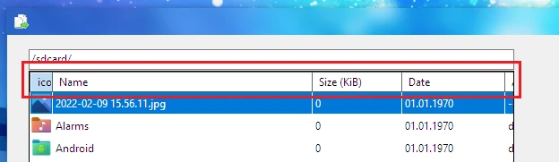 AdbFileManager 界面截图