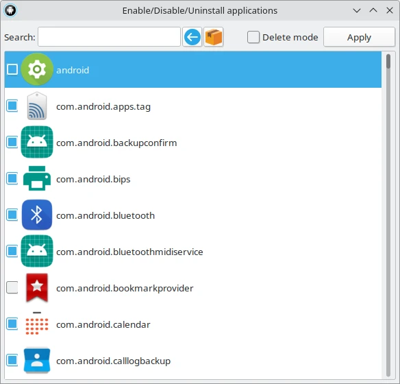 adbmanager 主界面